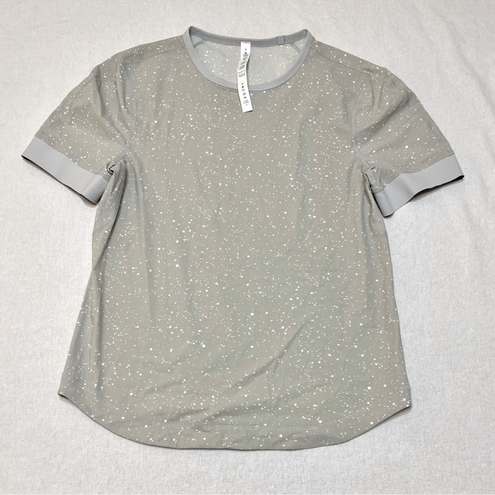 Lululemon Ocean Tech Short Sleeve Unisex Size Small Rashguard Sun Surf Stretch